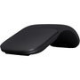 Microsoft Arc Mouse Black - BlueTrack - Wireless - Bluetooth - 240 GHz - Black - 1000 dpi - Scroll Plane - 2 Buttons FHD-00016