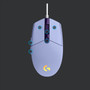 Logitech G203 Gaming Mouse - Cable - Lilac - USB - 8000 dpi - 6 Buttons 910-005851