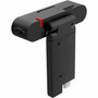 Lenovo ThinkVision MC60 Webcam - Black - USB 20 - 1920 x 1080 Video - 90deg Angle - Microphone - Monitor 4XC1K97399