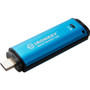 Kingston Vault Privacy 50 Series 8GB USB 3.2 (Gen 1) Type C Flash Drive - 8 GB - USB 3.2 (Gen 1) Type C - 250 MB/s Read Speed - 180 - (IKVP50C/8GB)
