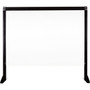 APG Guardiant Countertop Single Screen and Sneeze Guard HSW32902 3225 x 29 Clear Plexiglass Acrylic With 65 Full Length Window HSW32902