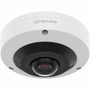 Wisenet HCF-8011RV 5 Megapixel Outdoor Network Camera - Color - Fisheye - White - TAA Compliant - 3281 ft 10 m Infrared Night - x - HCF-8011RV