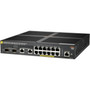 Aruba 2930F 12G PoE 2G2SFP Switch - 16 Ports - Manageable - 3 Layer Supported - Modular - 170 W Power Consumption - Twisted Pair - JL693AABA