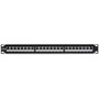 TRENDnet 24-Port Cat6A Shielded 1U Patch Panel 19 1U Rackmount Housing Compatible With Cat5e Cat6 And Cat6A Cabling Ethernet - TC-P24C6AS