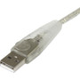 StarTech.com 15 ft Transparent USB 2.0 Cable - A to B - Type A Male - Type B Male - 15ft - Transparent (USB2HAB15T)