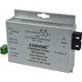 ComNet Industrially Hardened 100Mbps Media Converter with 48V POE Mini - Network RJ-45 - 1x PoE RJ-45 Ports - 2 x ST Ports - - - CNFE1005POESM