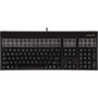 CHERRY LPOS QWERTY Keyboard - 131 Keys - QWERTY Layout - 42 Relegendable Keys - USB - Black G86-71400EUADAA