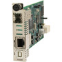 Transition Networks C3221-1040 Media Converter - 1 x Network RJ-45 - USB - 101001000Base-T - 2 x Expansion Slots - 2 x SFP Slots - C3221-1040