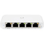 Ubiquiti Compact 5-Port Gigabit Switch - 5 Ports - Manageable - 2 Layer Supported - 250 W Power Consumption - Twisted Pair - PoE - - USW-FLEX-MINI-3