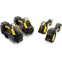 Datalogic PowerScan PM9600-HP Barcode Scanner - Wireless Connectivity - 1D 2D - Imager -  Radio Frequency - Serial - Black Yellow - PM9600-HP433RBK20