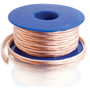 C2G Speaker Wire - 25 ft Audio Cable - First End 1 x Bare Wire - Second End 1 x Bare Wire - Clear 40528