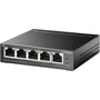 TP-Link 5-Port Gigabit Easy Smart Switch with 4-Port PoE - 5 Ports - Gigabit Ethernet - 101001000Base-T - 2 Layer Supported - 434 TL-SG105MPE