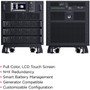 CyberPower SM020KAMFA 3-Phase Modular Smart App Online UPS System - 11U Modular - AVR - 120 V AC 230 V AC Input - 120 V AC 127 V AC SM020KAMFA