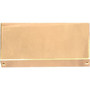 Alarm Controls Magnetic Lock Dress Cover - Easy Installation - Polished Brass DUC-9B