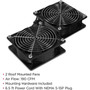 CyberPower Carbon CRA11002 Fan Tray - 2 Fan - 54 m³min - Black CRA11002
