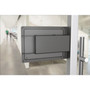Heckler Design Mullion Mount for iPad 7th Generation - Black Gray - TAA Compliant - 1 Displays Supported - 102 Screen Support H604-BG