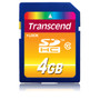 Transcend 4 GB SDHC - 1 Card (Fleet Network)