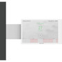 Crestron TSW-7701070-MUMK-W Mullion Mount for Collaboration Display Lighting Bar - White TSW-7701070-MUMK-W