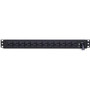 CyberPower Basic PDU20BT6F12R 18-Outlets PDU - Basic - NEMA L5-20P - 18 x NEMA 5-20R - 120 V AC - 1U - Vertical - Rack-mountable PDU20BT6F12R