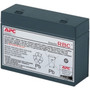 APC by Schneider Electric Replacement Battery Cartridge - 4500 mAh - 6 V DC - Lead Acid - Hot Swappable - 3 Year Minimum Battery Life RBC10
