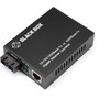 Black Box Pure Networking Gigabit Ethernet 1000-Mbps Media Converter - 1 x Network RJ-45 - 1 x SC Ports - Single-mode - 1310 nm - LGC212A