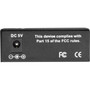 Black Box Pure Networking Gigabit Ethernet 1000-Mbps Media Converter - 1 x Network RJ-45 - 1 x SC Ports - Single-mode - 1310 nm - LGC212A