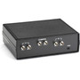 Black Box Fiber Optic AB Desktop Switch Latching with ST MM Connectors - 6 Fiber Channel Ports - New - TAA Compliant - 1 Year SW1002A