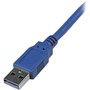 StarTech.com 6 ft SuperSpeed USB 3.0 Extension Cable A to A M/F - Type A Male USB - Type A Female USB - 6ft - Blue (USB3SEXTAA6)