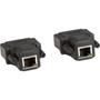 Black Box DVI-D Digital Video Extender Kit - 1 Input Device - 1 Output Device - 130 ft 39624 mm Range - 2 x Network RJ-45 - 1 x In AC1035A-R2