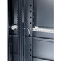 APC Vertical Mounting Rail with Square Holes - Black AR7510
