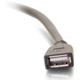 C2G 50ft 152m USB-A Male to Female Active Extension Cable - Plenum CMP-Rated - 50 ft USB Data Transfer Cable - First End 1 x USB 39935