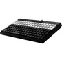CHERRY SPOS QWERTY Keyboard - 135 Keys - QWERTY Layout - 54 Relegendable Keys - Magnetic Stripe Reader - USB - Black G86-61410EUADAA