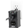 APC by Schneider Electric ULTRABLOK Isobar Premium 2-Outlet Surge Suppressor - 1410J - 1.8 kVA - Black Metal Housing