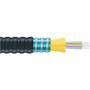 Black Box Fiber Optic Network Cable - Fiber Optic Network Cable for Network Device - First End Bare Wire - OFCP OFNP - 9125 - Black FOBC35-IOASM-BK-06F