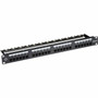 Black Box GigaTrue CAT6 Patch Panel - 1U Unshielded 24-Port - 24 Ports - 24 x RJ-45 - 1U High - TAA Compliant JPM610A-R9