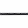 Black Box GigaTrue CAT6 Patch Panel - 1U Unshielded 24-Port - 24 Ports - 24 x RJ-45 - 1U High - TAA Compliant JPM610A-R9