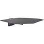 Chief Portable Flat Panel Stand Shelf - For Mobile Cart - Black - 1134 kg Load Capacity PAC910