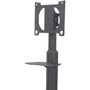 Chief Portable Flat Panel Stand Shelf - For Mobile Cart - Black - 1134 kg Load Capacity PAC910