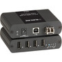 Black Box USB Extender - Single-Mode Fiber 4-Port - 4 x USB - 3280840 ft 10000000 mm Extended Range IC406A-R2