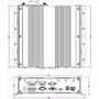 ACTi 4-Channel Transportation Standalone NVR with 4-port PoE Connectors - Network Video Recorder - HDMI MNR-110P