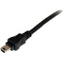 StarTech.com 3ft USB Y Cable for External Hard Drive - Type B Male USB - Type A Male USB - 3ft - Black (USB2HABMY3)