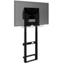 Avteq DynamiQ Wall Mount for Interactive Display Monitor Mini PC Laptop Tray Camera Sound Bar Speaker Mounting Bracket - Height AVT-487A02-CSB70