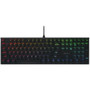 CHERRY MX 100N RGB Keyboard - Cable Connectivity - USB Interface - RGB LED - English US - PC - MechanicalMX Keyswitch - Black G8A-25010LVBUS-2