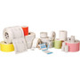 Zebra 3000T Thermal Label - 1 Width x 12 Length - Permanent Adhesive - Rectangle - Thermal Transfer - Matte - White - Acrylic -  - 10011987