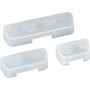 Black Box DB9 Male Dust Cover - 25-Pack - Supports Connector - Dust Resistant - 25 Pack CDC00100-25PAK