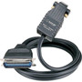 Black Box Async RS-232 to Parallel Converter - DB9 to 36-pin Centronics Interface-Powered - 6 ft Data Transfer Cable - First End 1 x PI045A