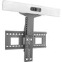 Avteq Wall Mount for Video Conference Equipment - Black - TAA Compliant - Height Adjustable - 55 Screen Support - 2 CRK-BLW-24
