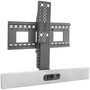 Avteq Wall Mount for Video Conference Equipment - Black - TAA Compliant - Height Adjustable - 75 Screen Support - 2 CRK-BLW-32