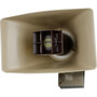 Valcom 30-Watt High-Efficiency Horn One-Way - -48 V DC - 125 dB - Audible - Wall Mountable Box Mount - Beige V-1038