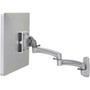 Chief KONTOUR K2W120S Mounting Arm for Flat Panel Display - Silver - 10 to 30 Screen Support - 1814 kg Load Capacity - 75 x 75 100 K2W120S